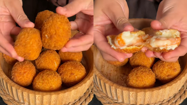 Cremoso por dentro e crocante por fora: fizemos o bombom de camarão que está bombando na internet e você não vai acreditar como é fácil