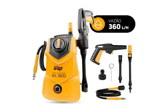Lavadora de alta pressão potente para limpeza pesada (Divulgação: Mercado Livre)