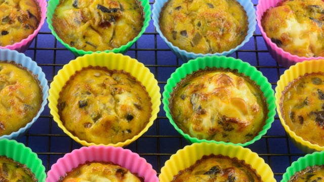 Receita de muffin proteico de arroz pode ter o recheio adaptado com o que já tiver em casa (Créditos: Shutterstock)