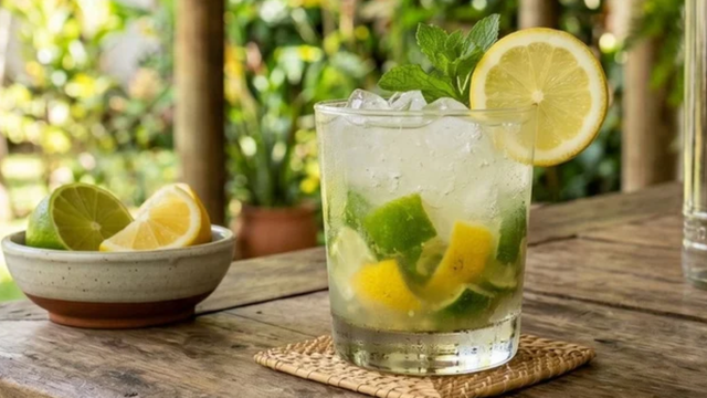Se tem churrasco e jogo do Brasil no domingo, essa caipirinha do TudoGostoso não pode faltar