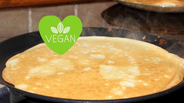 Panqueca de 2 ingredientes SEM OVO e VEGANA: receita muito fácil é nutritiva e saudável