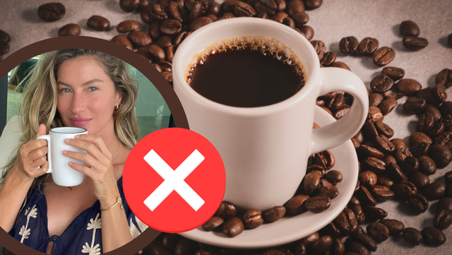 Não precisa vetar o café como Gisele Bündchen: bebida pode ser consumida com moderação. Veja 5 dicas de nutri!