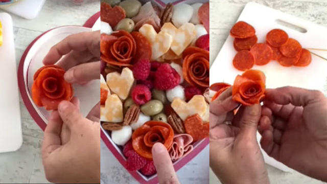 Rosas de pepperoni: delicada e romântica, essa receita fácil vai conquistar o amor da sua vida pela barriga
