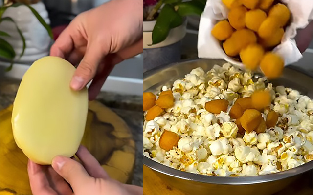 Diga adeus à pipoca sem graça: esse queijinho vai deixar o lanche ainda mais delicioso e é simples de fazer