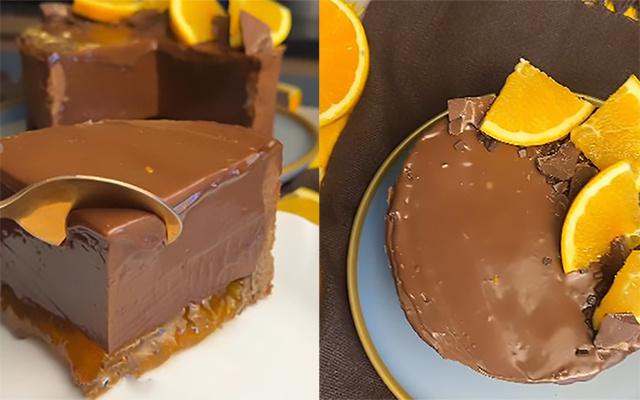 Torta de chocolate com laranja cremosa é a sobremesa para impressionar todo mundo