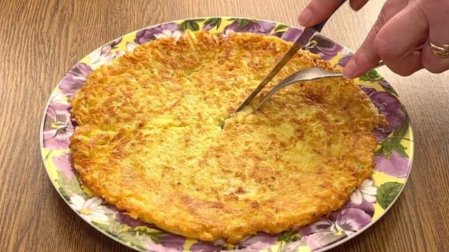 3 batatas e 1 ovo. Um café da manhã que custa centavos, mas tem um sabor que supera as expectativas