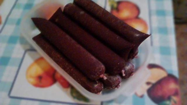 Sacolé de açaí. (créditos: TudoGostoso)