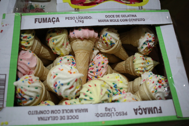 Maria-mole é um dos clássicos nos saquinhos de doces.
