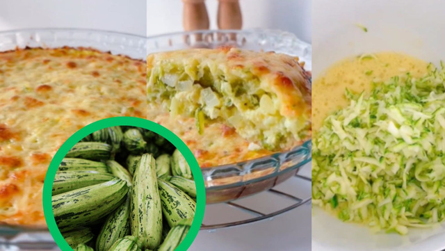 Torta de abobrinha lowcarb gratinada: receita fácil e com muito sabor