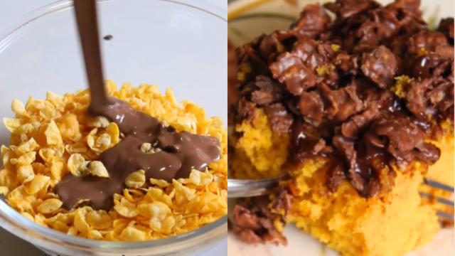 Crunch cake de cenoura: o bolo que viralizou fica ainda mais gostoso nessa versão que vai te deixar com água na boca