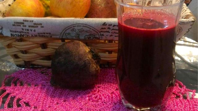 O suco de beterraba e cenoura é uma combinação dos deuses. (Créditos: TudoGostoso/Eriane Correia Candido Leão)