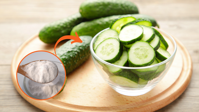 Bater pepino com bicarbonato: descubra por que tantas pessoas estão fazendo isso em casa
