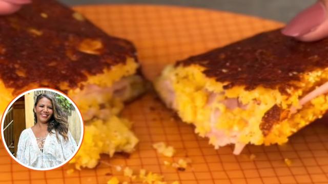 A receita de tapioca de cuscuz da Mani Reggo: com crostinha crocante, fica uma delícia e é muito fácil de fazer