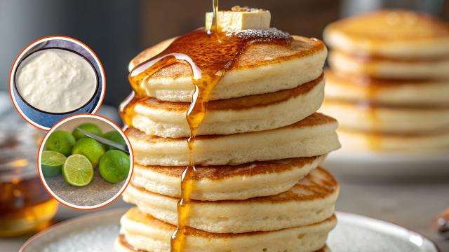 Nem leite, nem creme de leite: revelado o segredo para a panqueca mais fofinha de todos os tempos