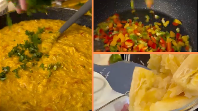 Esse prato de mandioca com frango é a receita perfeita para reunir a família, todo mundo quer levar um potinho pra casa