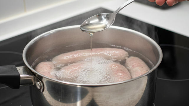 Nem quebradiça, nem seca: coloque um pouco de vinagre na água da linguiça e veja o que acontece na panela