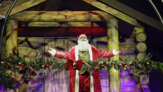 Casa do Papai Noel é uma das atrações sem custo. (Foto: divulgação)