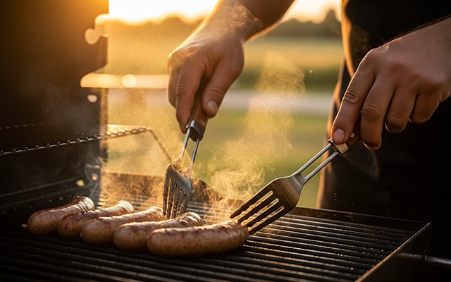 Domingo é dia de churrasco e aqui está por que você deve parar de furar a linguiça se quiser deixá-la saborosa