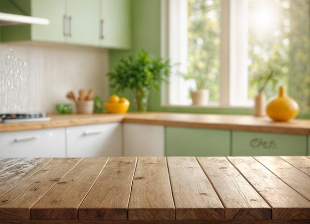 O verde-menta para a cozinha está na paleta como tendência de cores em tons pastel na decoração de interiores (Foto: Shutterstock)