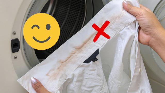 Adeus, amarelado na roupa: esse truque simples tira as manchas de tecidos brancos ou claros