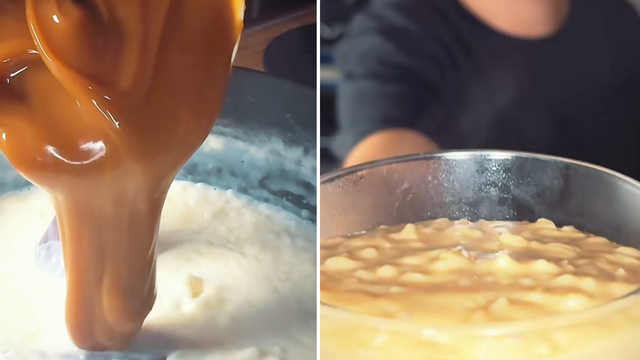 Arroz doce cremoso com doce de leite no lugar do açúcar: troquei o ingrediente e ficou bom demais!