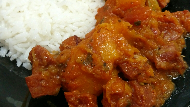 Abóbora com linguiça calabresa (Créditos: TudoGostoso)