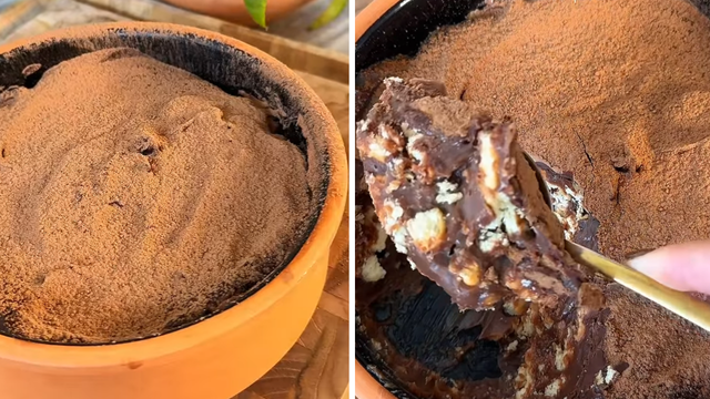 Não acredito que só aprendi a fazer essa palha italiana de travessa com casquinha crocante agora, fiquei viciada!