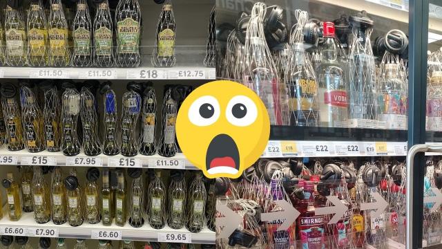 A que ponto chegamos! Supermercado faz azeite e bebidas alcoólicas de refém e consumidores se revoltam; por que ele está fazendo isso?!