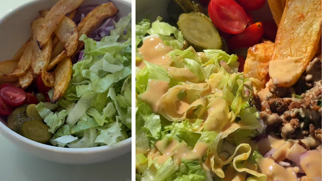 A dieta não precisa ser sem graça: baldão de salada Big Mac mata a vontade de fast-food com bem menos calorias