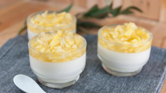 A delícia de abacaxi é uma receita simples, porém muito saborosa. (Créditos: TudoGostoso)