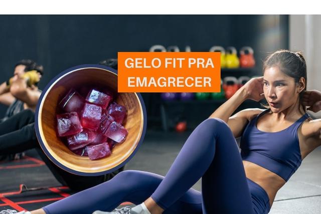 Gelo fit de 3 ingredientes vai te fazer perder mais calorias no treino! Veja dica de nutri