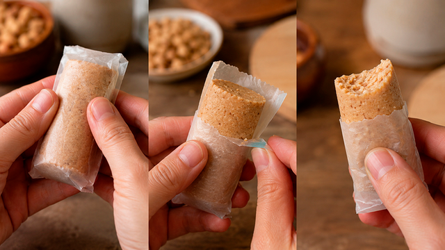 A maioria faz errado: como comer paçoca do jeito certo sem esfarelar toda e aproveitar cada grama do doce!