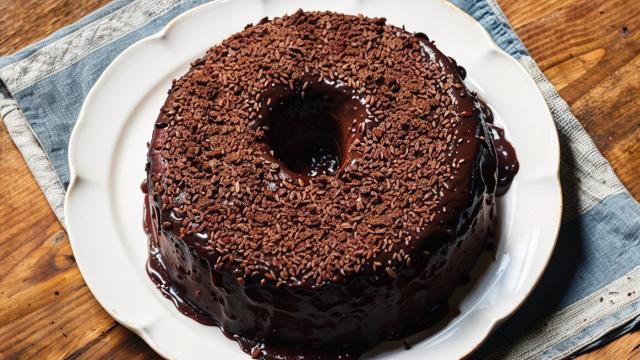 Meus filhos amam esse bolinho de chocolate porque ele derrete na boca de tão macio e fofinho