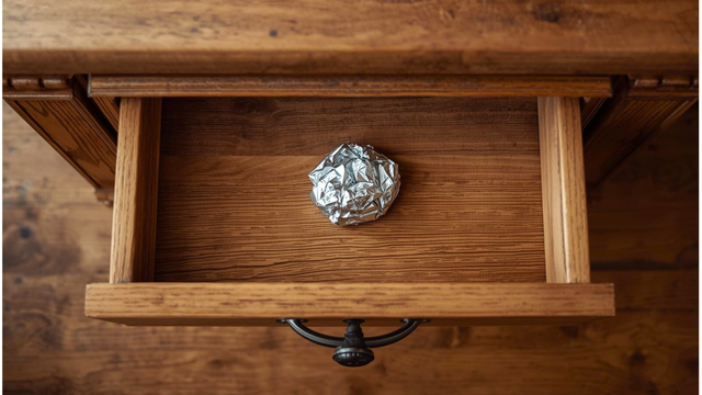 Pouca gente sabe, mas o papel alumínio ajuda a eliminar cheiro de mofo nas gavetas