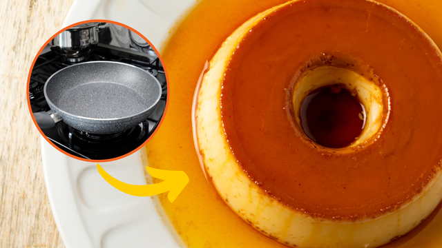 Pudim de frigideira dá certo? O TudoGostoso testou e vai te mostrar se vale a pena trocar pela versão de forno