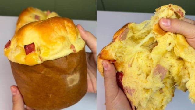 Você nunca provou nada tão irresistível! Aprenda a fazer um panetone salgado de queijo e presunto que vai conquistar toda a família neste Natal