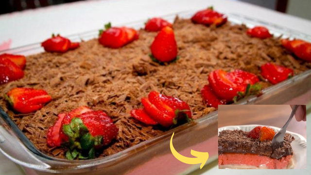 Sobremesa rápida de travessa: uma receita para servir a família toda