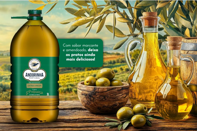Azeite Andorinha extra virgem 3L rende o mês (Divulgação: Amazon)