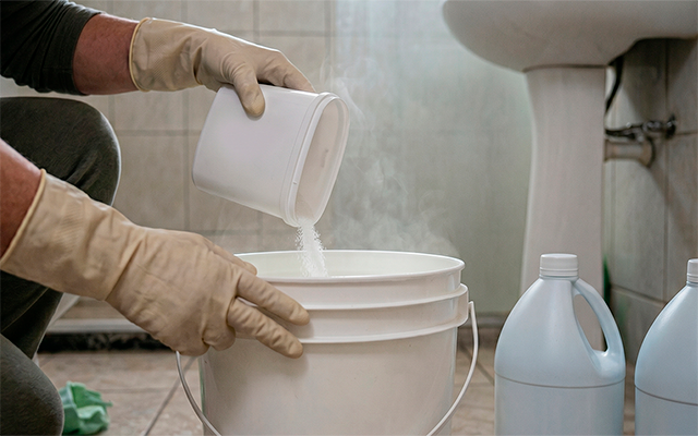 Raquel Lima, química: "Esse é o número 1 de acidentes em casa. Misturar água sanitária com sabão em pó pode ser extremamente perigoso"