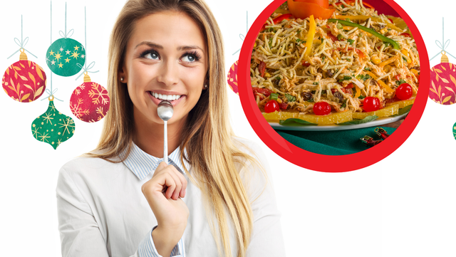 Você pensa nisso todo Natal: quantas calorias tem uma colher de salpicão de frango?