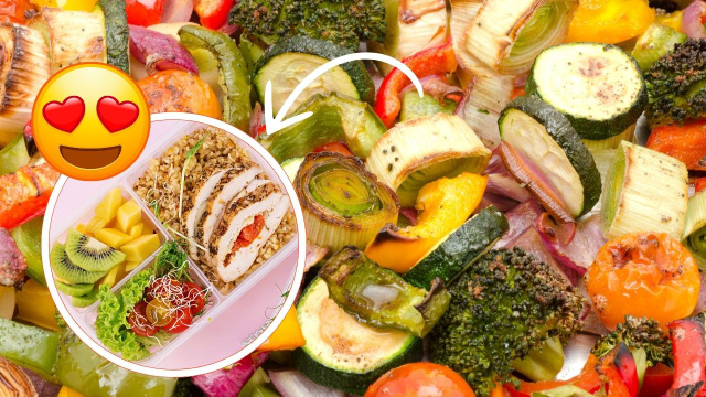 Essa receita de vegetais assados fácil e rápida de fazer é perfeita para deixar a sua marmita muito mais saudável e nutritiva sem perder sabor!