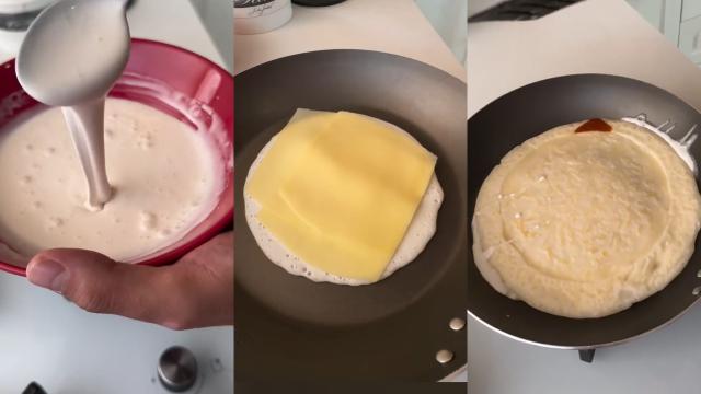 Parece pão de queijo: meus filhos amam quando faço tapioca desse jeito diferente