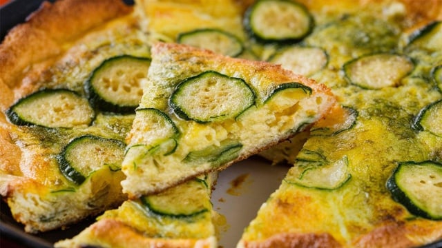 Sem batata, nem farinha: a técnica simples e definitiva para fazer tortilla de abobrinha com uma textura cremosa perfeita