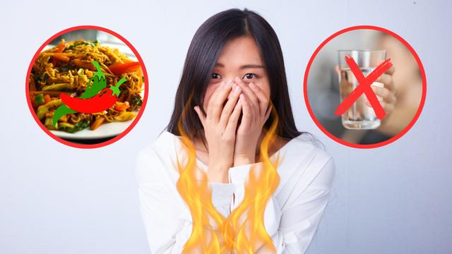Nada de água gelada ou cerveja: a melhor solução para aliviar a queimação da comida apimentada na boca é essa