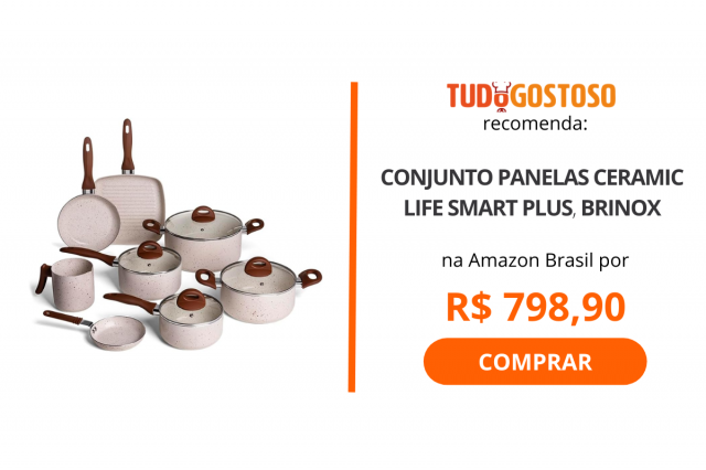 Conjunto Panelas Ceramic Life Smart Plus, Brinox