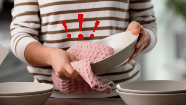 É melhor secar a louça com pano de prato ou naturalmente? A resposta vai deixar sua mãe de cabelo em pé!