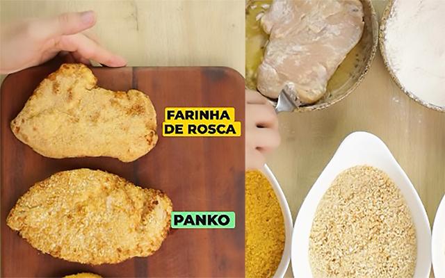 Nem farinha de rosca, nem farinha panko: essa é a melhor farinha para fazer frango empanado na airfryer