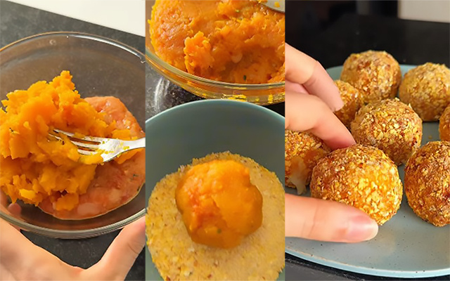 O melhor salgadinho para comer sem sair da dieta quando bater vontade: parece coxinha com recheio de queijo!