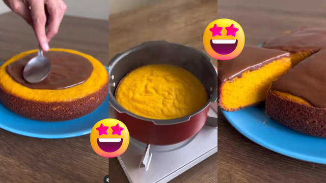Bolo de cenoura na panela de pressão pronto em 10 minutos: receita é simples e fácil de fazer