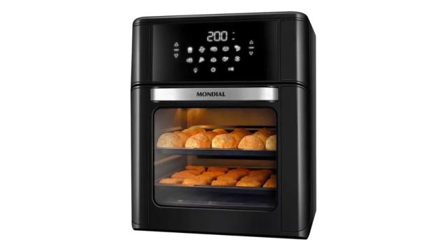 A Air Fryer 12 litros da Mondial está com 35% de desconto no Mercado Livre (Créditos: Mondial/Mercado Livre)
 